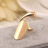 Pack of 5 Retro Alloy Fingernail Rings